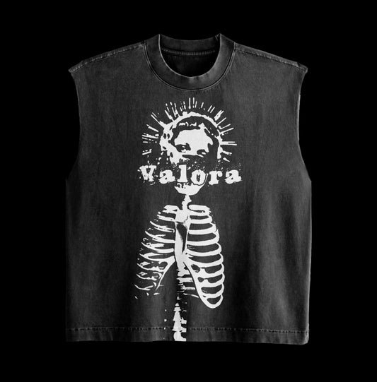 CHOPPED SLEEVE T-SHIRT
